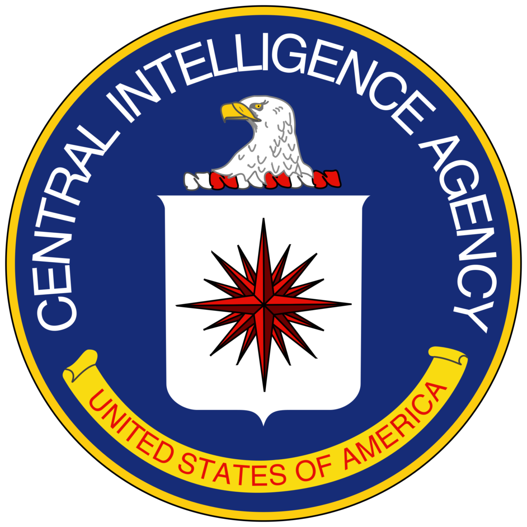 The logo of the central intelligence agency.