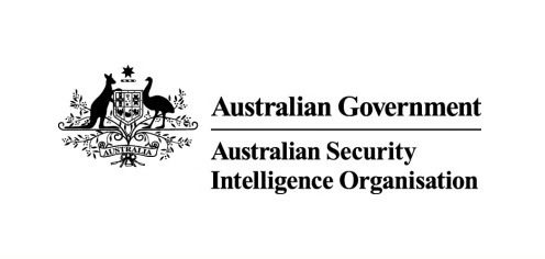 The Australian government's Australian Security Intelligence Organisation logo was created to target espionage.